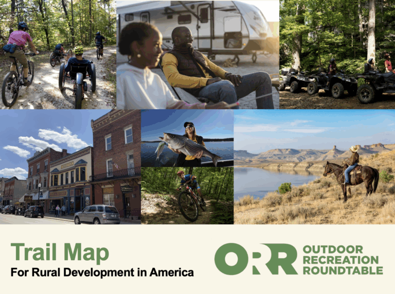 Outdoor Recreation Roundtable Releases New Trail Map to Guide Rural Development Through Outdoor Recreation